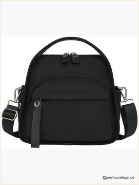 Nylon Crossbody Bag Satchel Waterproof Handbag Purse for Work Travel Sports